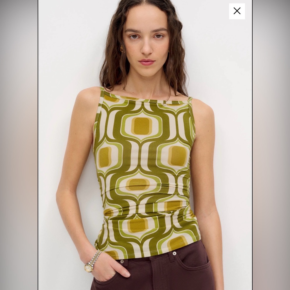 Reformation Neva Knit Top, Size L, NWOT